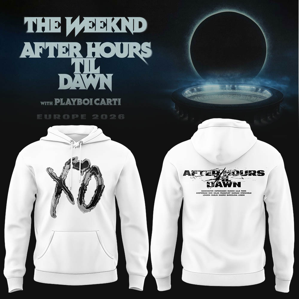 Limited Edition After Hours Til Dawn Tour Hoodie
