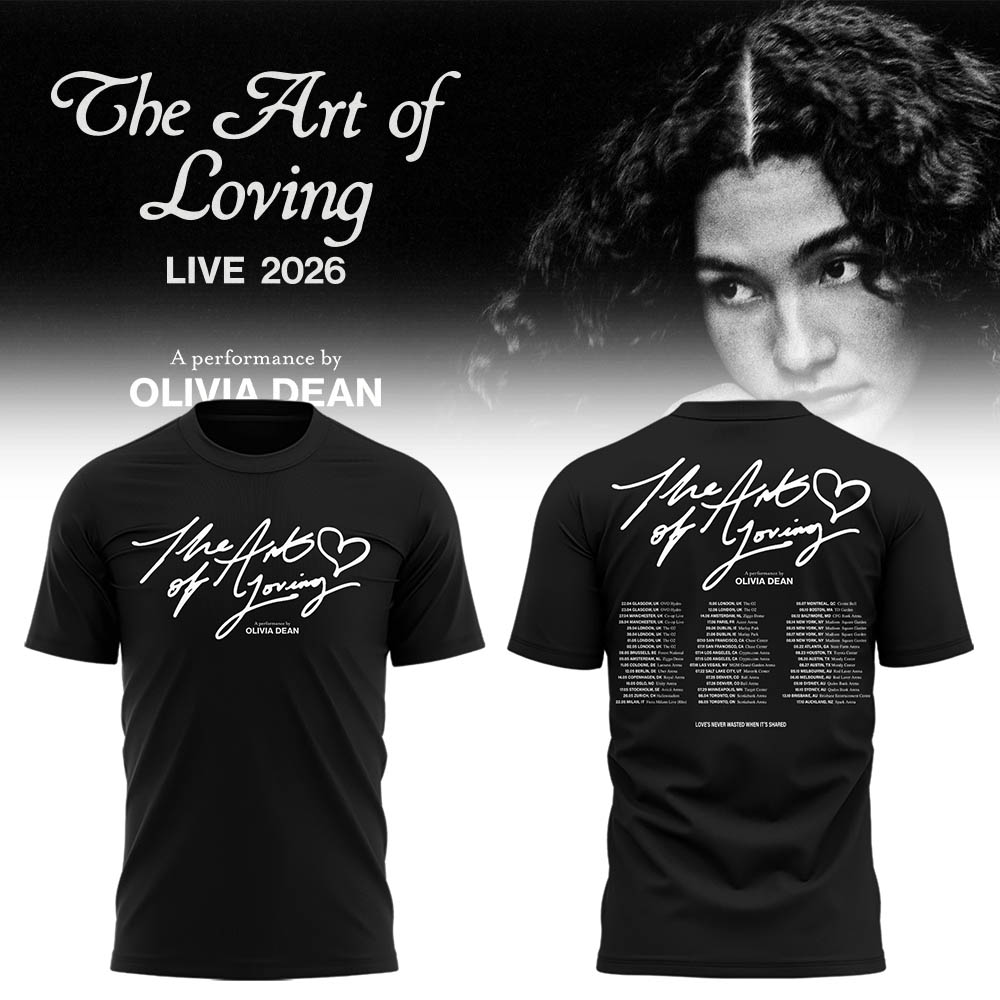 Limited Edition The Art of Loving Live 2026 Shirt