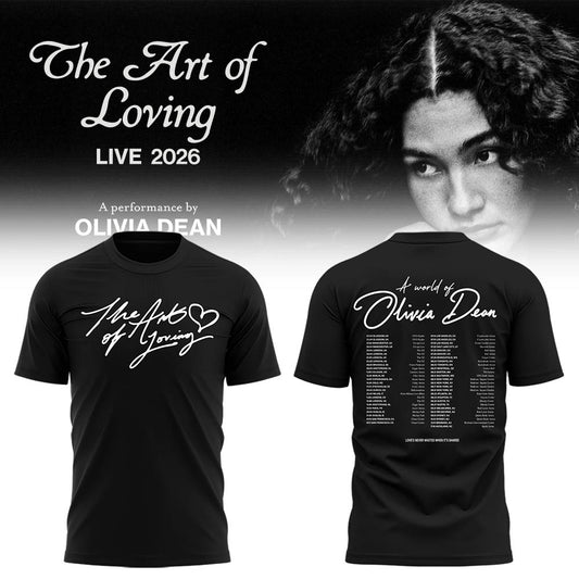 Limited Edition The Art of Loving Live 2026 Shirt