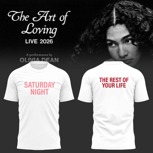 Limited Edition The Art of Loving Live 2026 Shirt