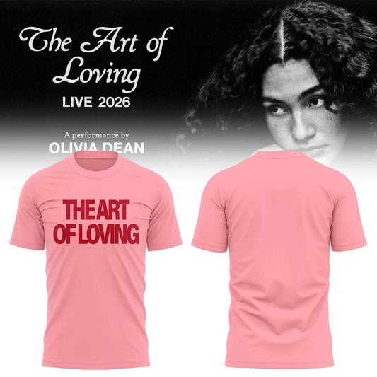 Limited Edition The Art of Loving Live 2026 Shirt