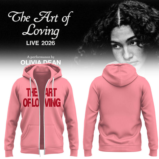 Limited Edition The Art of Loving Live 2026 ZIP Hoodie