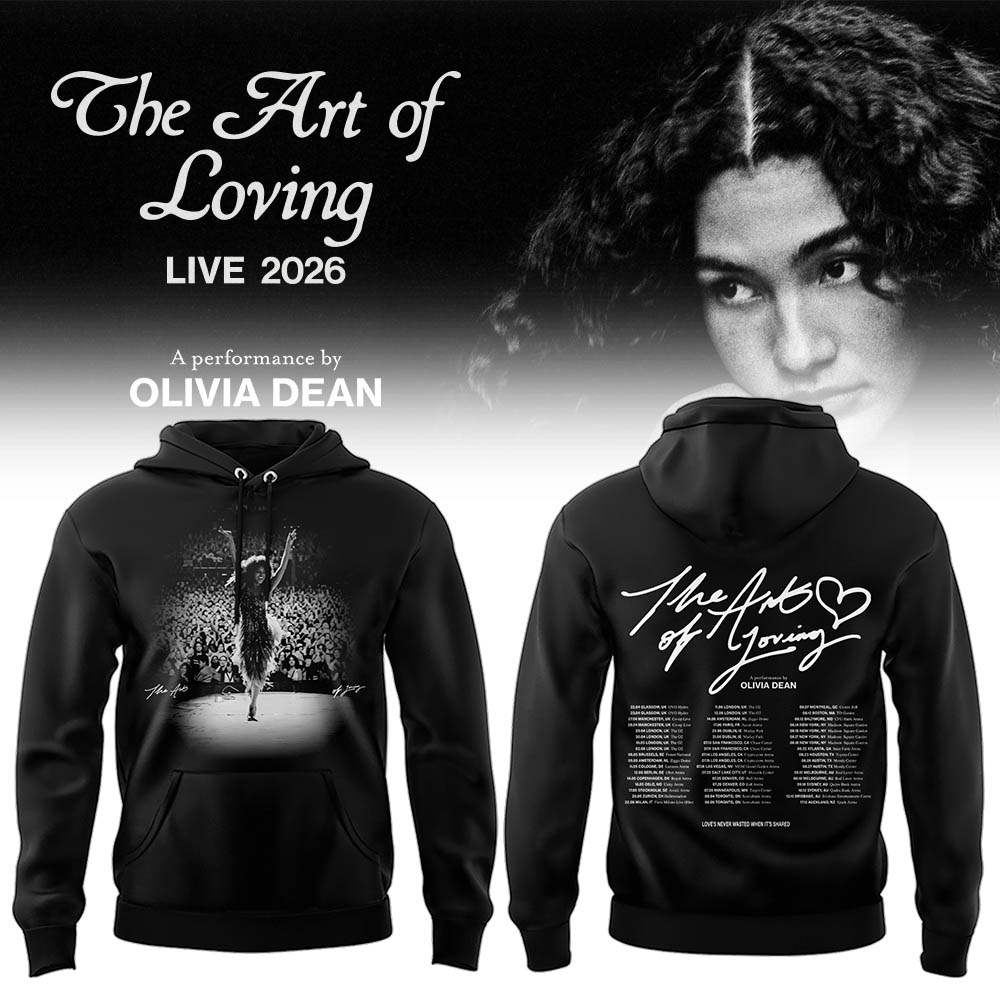 Limited Edition The Art of Loving Live 2026 Hoodie