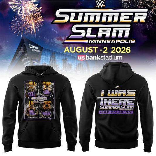 Limited Edition Summer Slam 2026 In Minnesota Hoodie