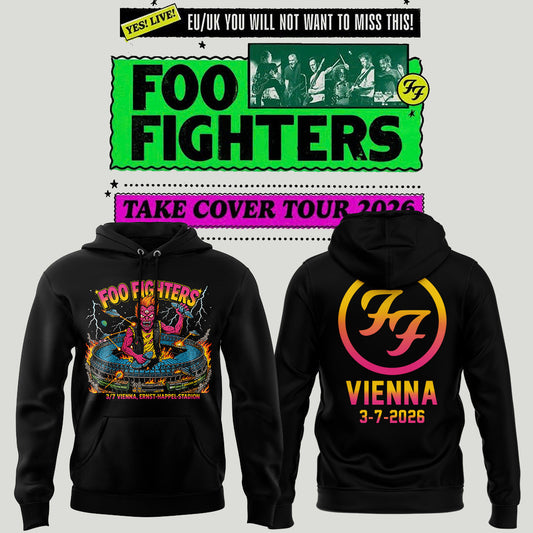 Limited Edition Take Cover Tour 2026 At Ernst-Happel-Stadion, Vienna Hoodie