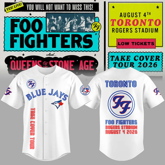 Limited Edition TAKE COVER TOUR 2026 At Toronto Jersey