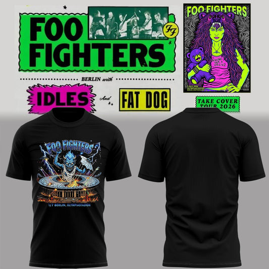 FF 🎸🎤 “Take Cover Tour 2026” TShirt