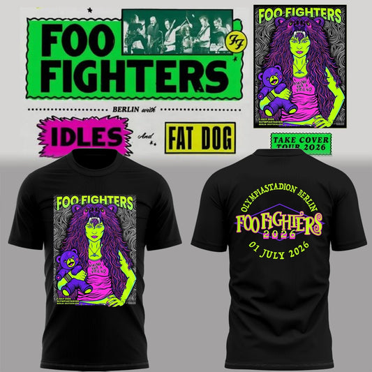 FF 🎸🎤 “Take Cover Tour 2026” TShirt