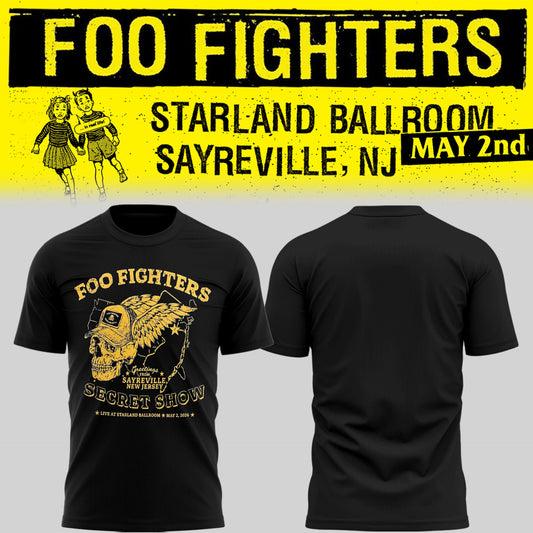 F.Fighter 🎵 Starland Ballroom (Sayreville, NJ) 05-02-26 TShirt
