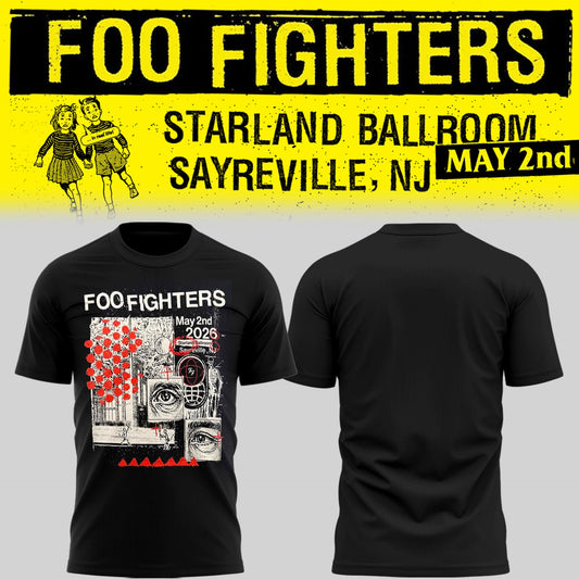 F.Fighter 🎵 Starland Ballroom (Sayreville, NJ) 05-02-26 TShirt