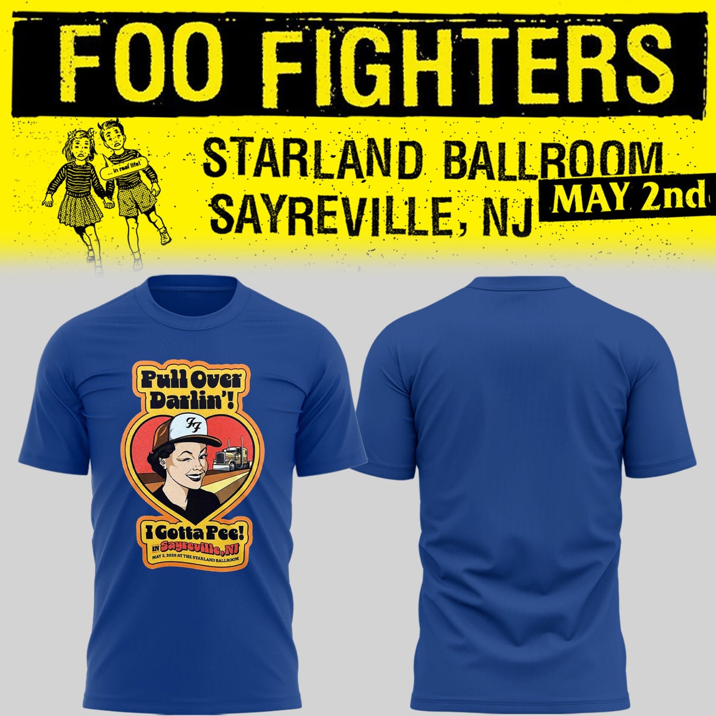 F.Fighter 🎵 Starland Ballroom (Sayreville, NJ) 05-02-26 TShirt