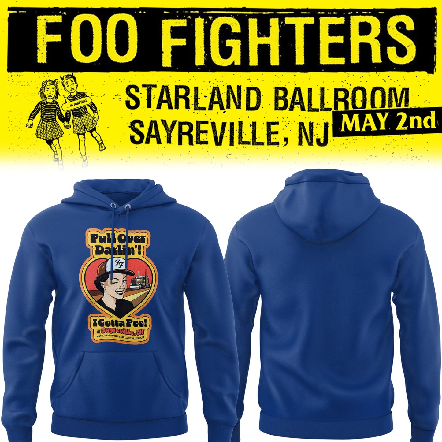 F.Fighter 🎵 Starland Ballroom (Sayreville, NJ) 05-02-26 Hoodie