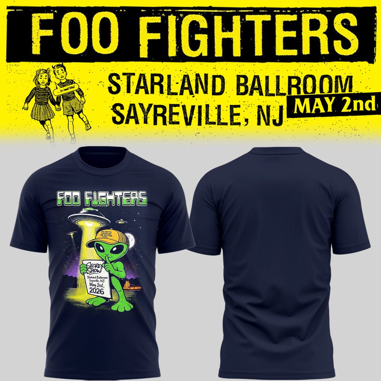 F.Fighter 🎵 Starland Ballroom (Sayreville, NJ) 05-02-26 TShirt