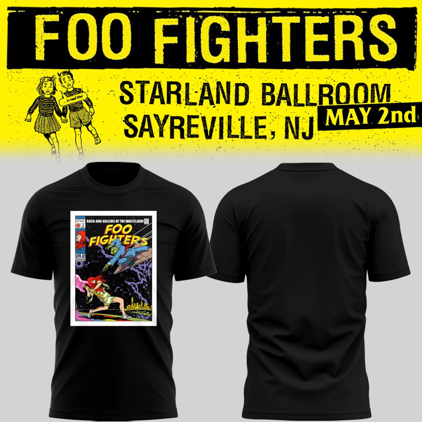 F.Fighter 🎵 Starland Ballroom (Sayreville, NJ) 05-02-26 TShirt
