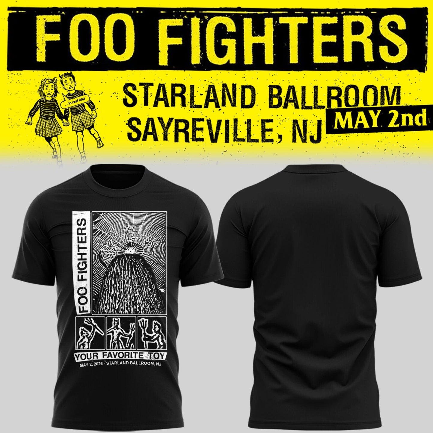 F.Fighter 🎵 Starland Ballroom (Sayreville, NJ) 05-02-26 TShirt