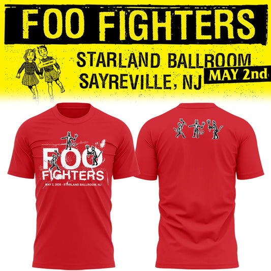 F.Fighter 🎵 Starland Ballroom (Sayreville, NJ) 05-02-26 TShirt
