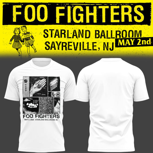 F.Fighter 🎵 Starland Ballroom (Sayreville, NJ) 05-02-26 TShirt