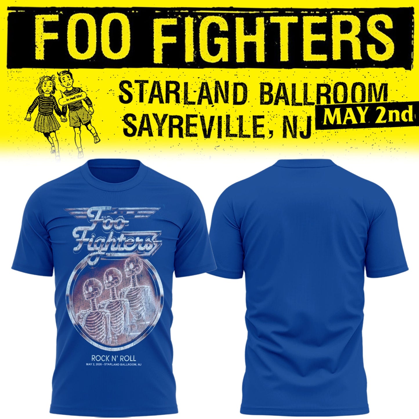 F.Fighter 🎵 Starland Ballroom (Sayreville, NJ) 05-02-26 TShirt
