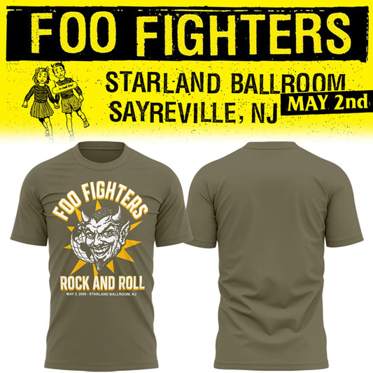 F.Fighter 🎵 Starland Ballroom (Sayreville, NJ) 05-02-26 TShirt