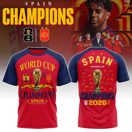Spain 2026 World Champions Tee