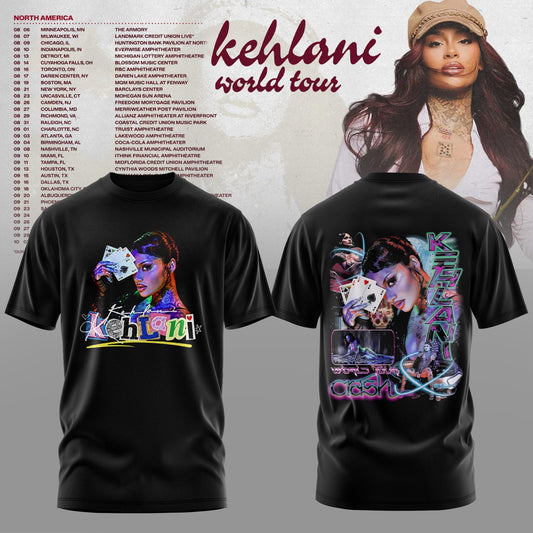 THE KEHLANI WORLD TOUR: North America T-shirt