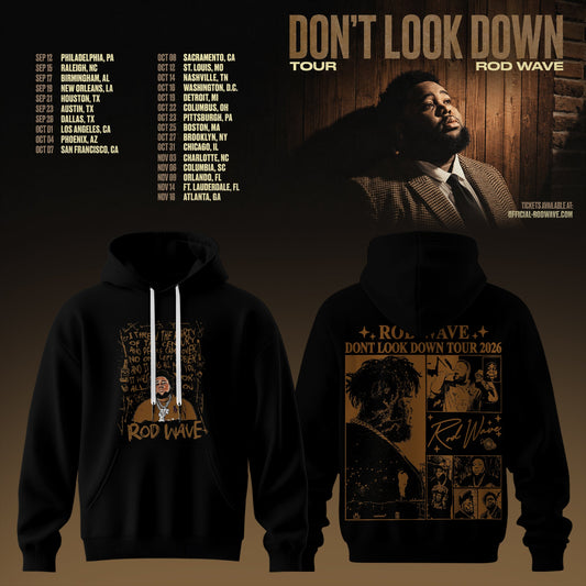 Rd Wv Don’t Look Down 2026 Tour Premium 3D Hoodie