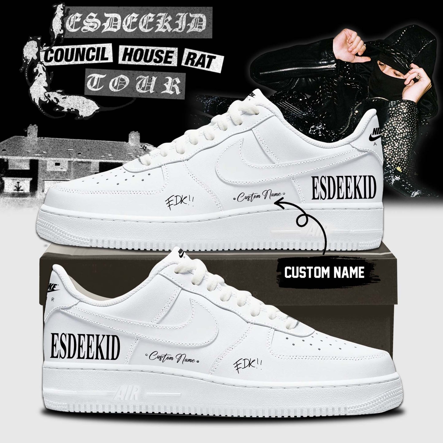 EsDeeKid Council House Rat Tour Shoes
