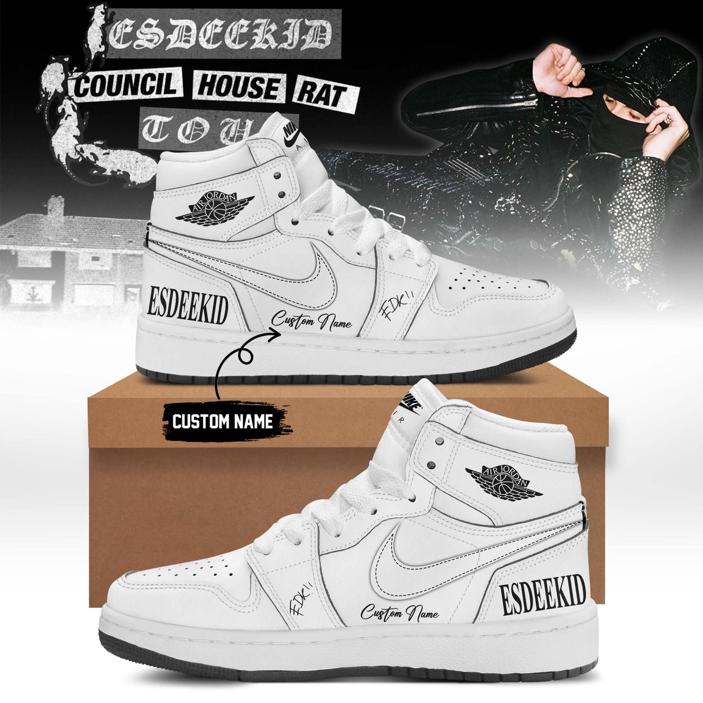 EsDeeKid Council House Rat Tour Shoes