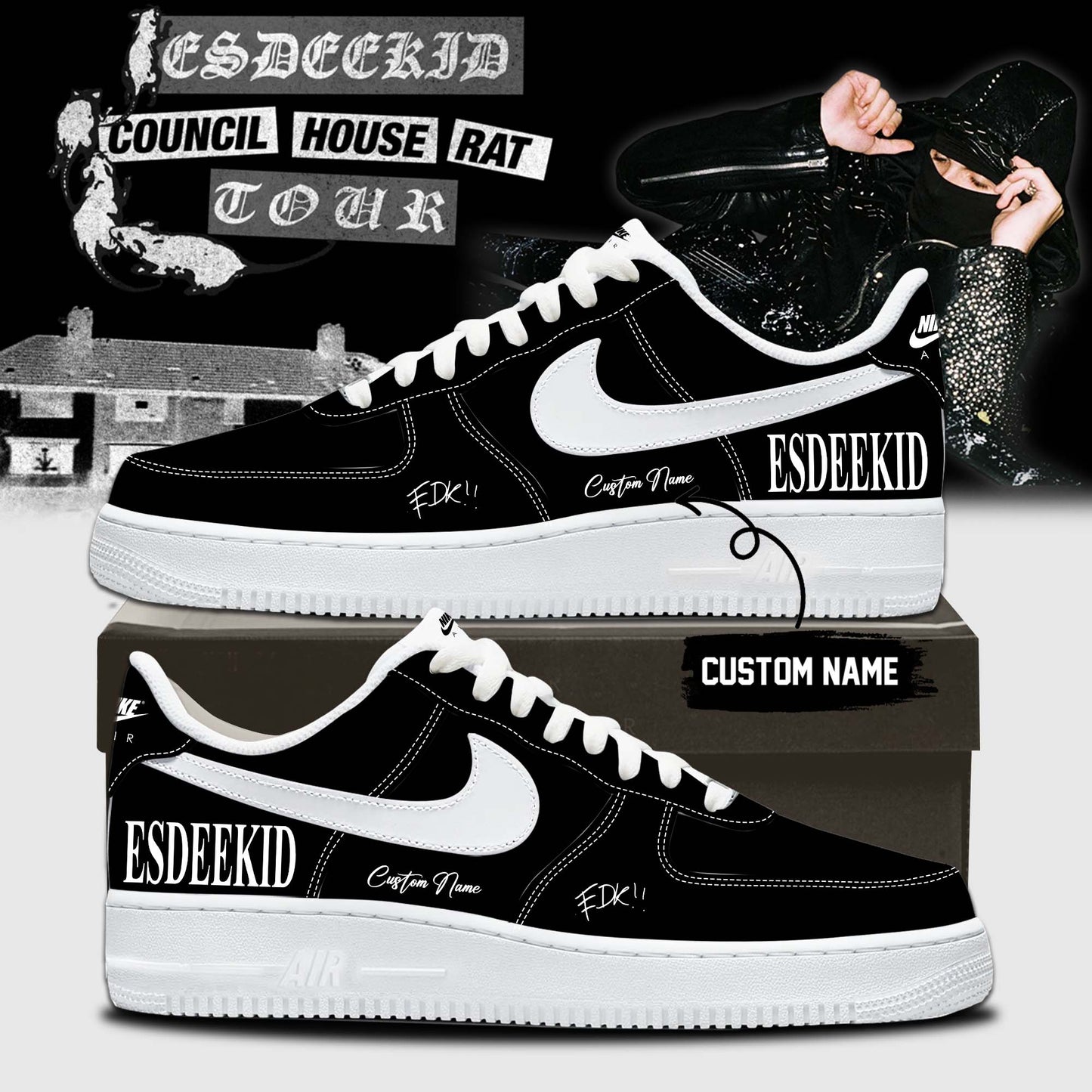 EsDeeKid Council House Rat Tour Shoes