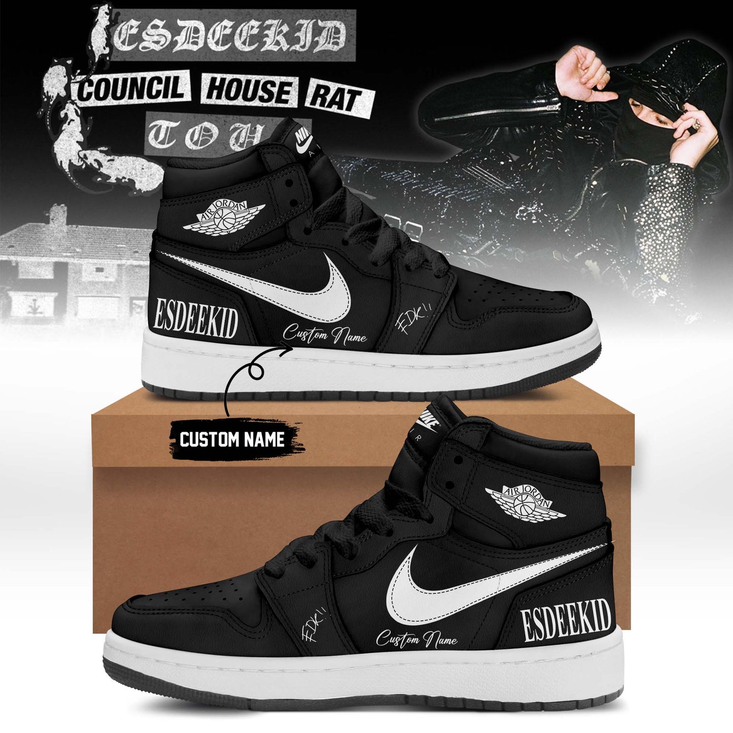 EsDeeKid Council House Rat Tour Shoes