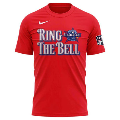 2026 All-Star Game Men's National League Nike Red Custom Name & Number T-Shirt
