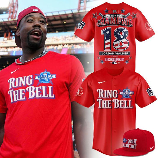 2026 Home Run Derby Champion Jordan Walker Ring The Bell Fan Jersey