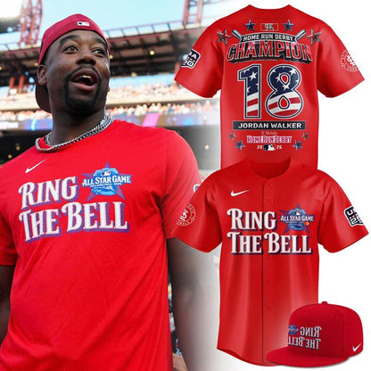 2026 Home Run Derby Champion Jordan Walker Ring The Bell Fan Jersey