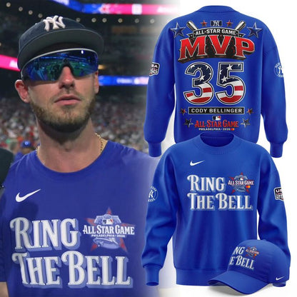 2026 Philadelphia All-Star Game Cody Bellinger MVP Ring The Bell Baseball Sweatshirt