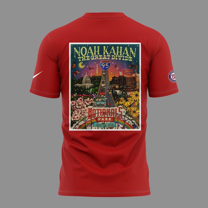 Limited Edition The Great Divide Tour 2026 At Washington Nationals Shirt