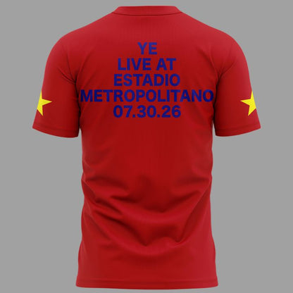 2026 Ye Live Concert Tour - SPAIN MADRID T-shirt .01