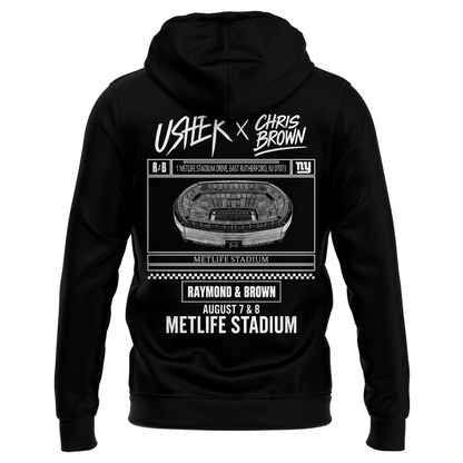 Limited Edition New York Giants x Usher & Chris Brown Hoodie