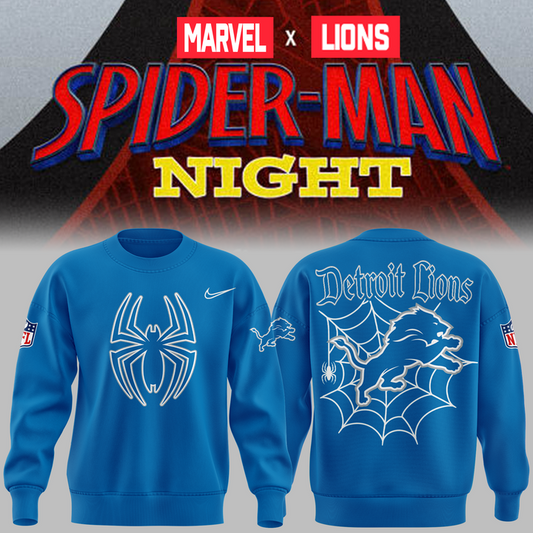 Limited Edition Detroit Lions x Spider-Man Sweat 2026