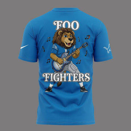 02.16. Limited Edition Foo Fighters x Detroit Lions - TAKE COVER TOUR 2026 T-Shirt
