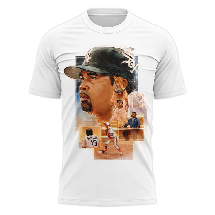 Unisex White Chicago White Sox 2026 Ozzie Guillén T-shirt