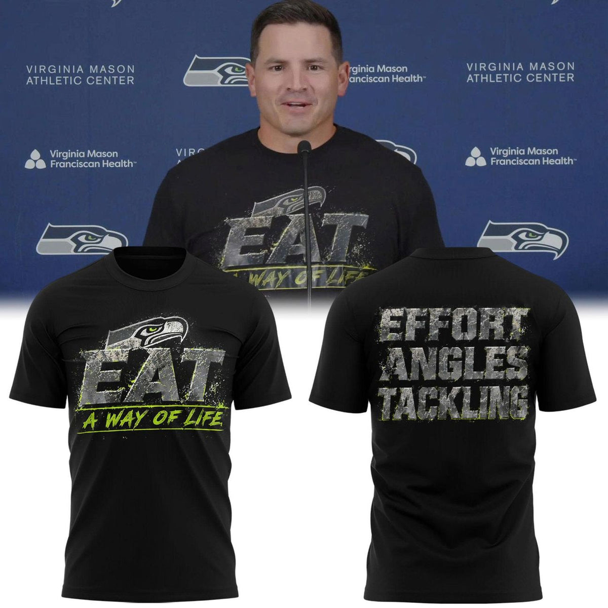 SEA Football "EAT - A way of life” T-shirt