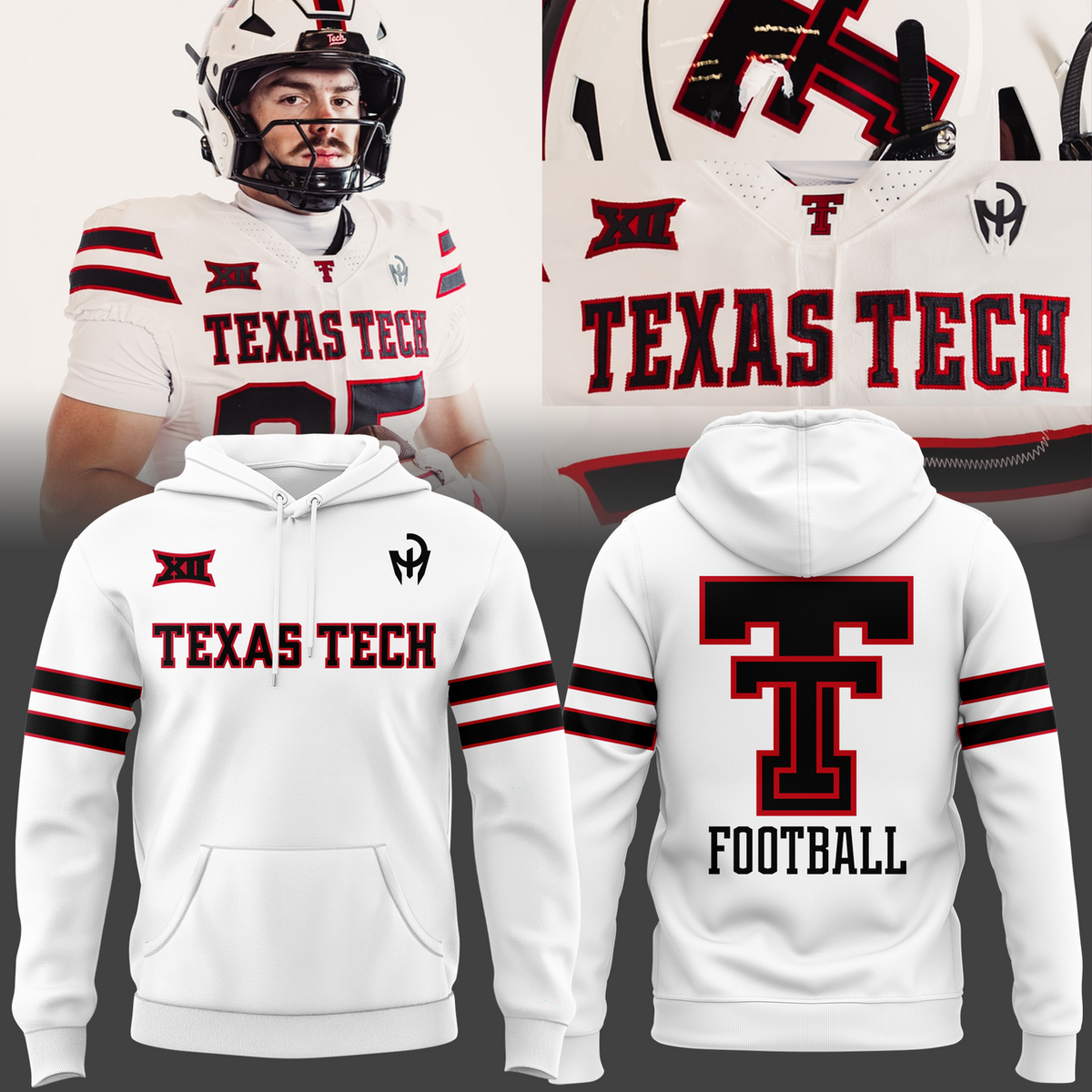 Limited edition TTU Football 2026 Hoodie