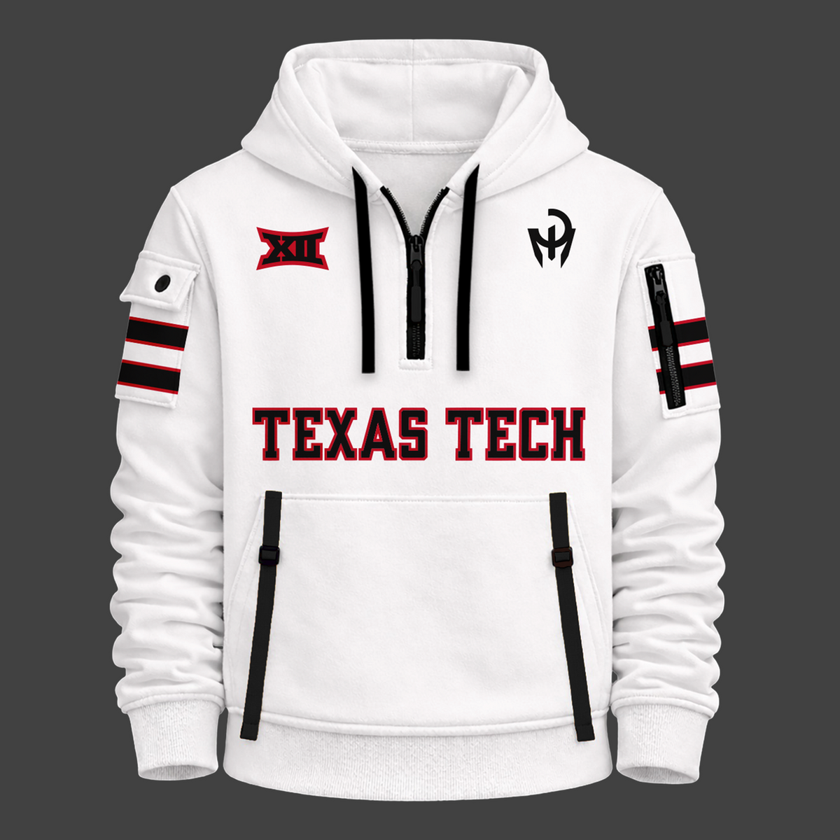 Limited edition TTU Football 2026 Quarter Zipper Hoodie