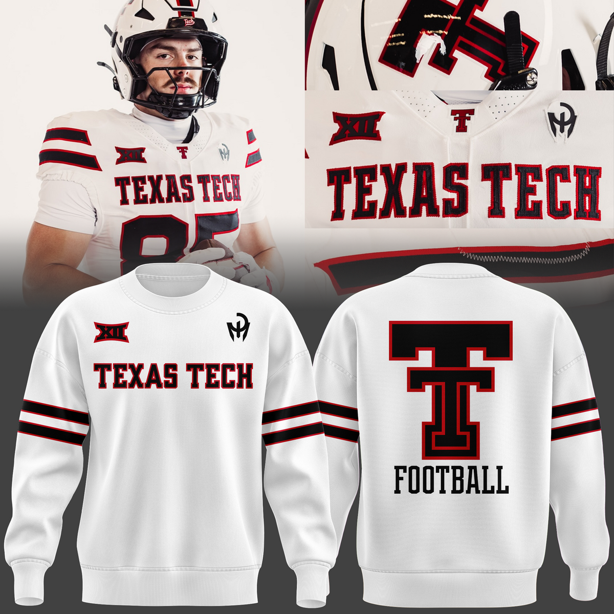 Limited edition TTU Football 2026 SWEATSHIRT
