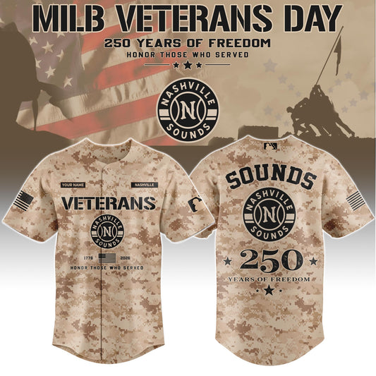 NOR Special Veterans Day 2026 Limited Edition Baseball Jersey