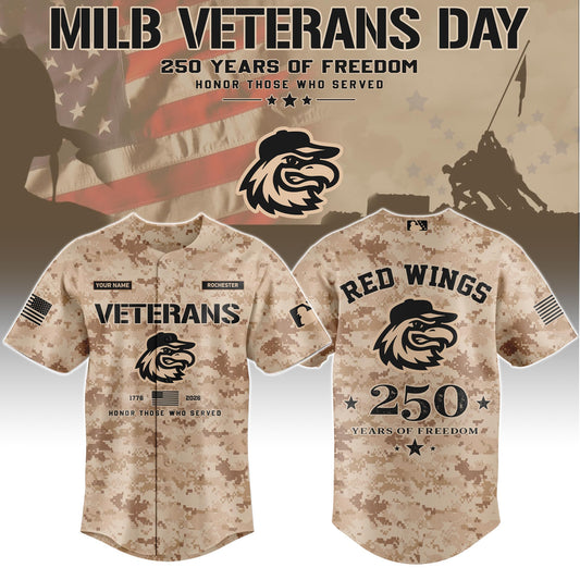 ROC Special Veterans Day 2026 Limited Edition Baseball Jersey
