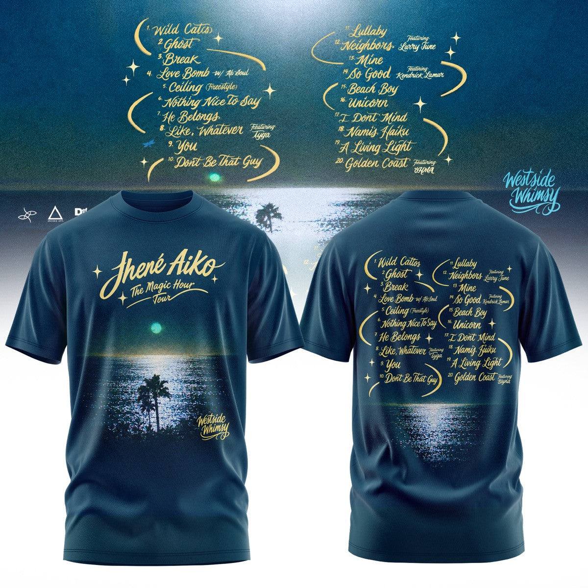 JHN AIK The Magic Hour Tour Premium Graphic T-Shirt 3D