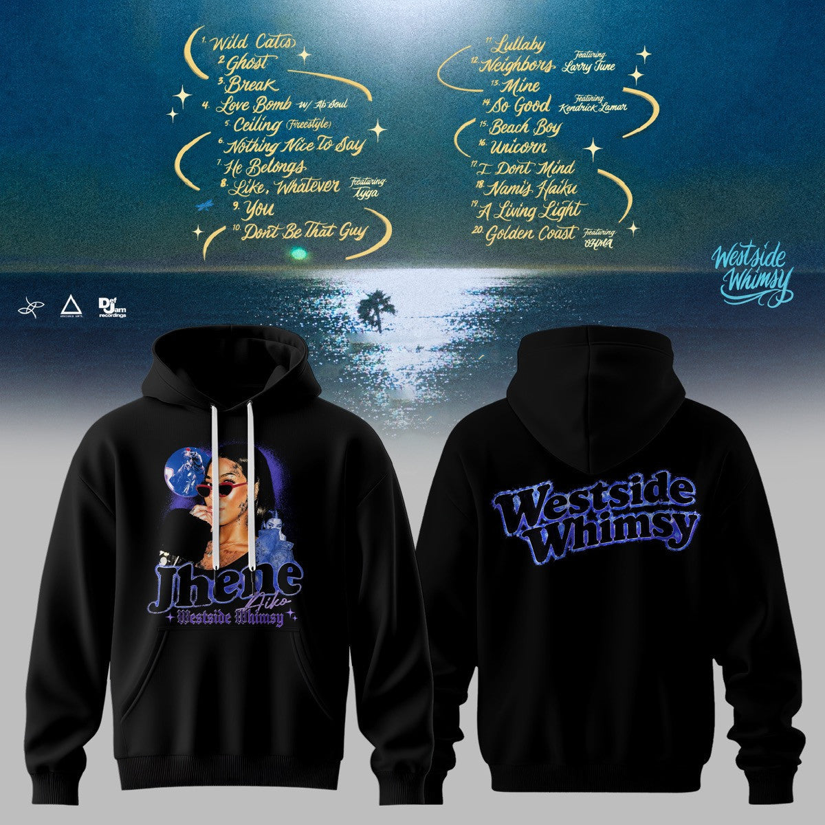 JHN AIK The Magic Hour Tour Premium Graphic 3DHoodie