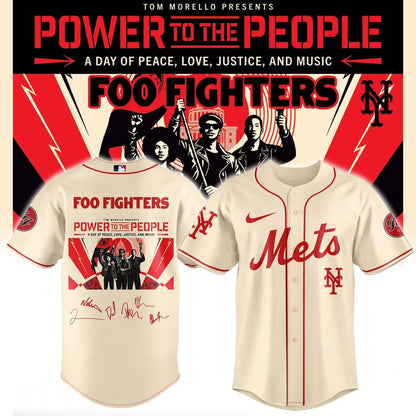 Foo Fighters -“Power to the people”- Limited Edition Signature – Jersey