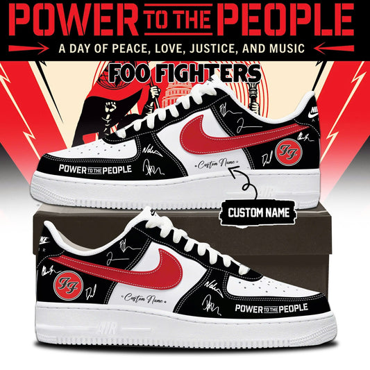 Foo Fighters -“Power to the people”- Limited Edition Signature – Shoes 2
